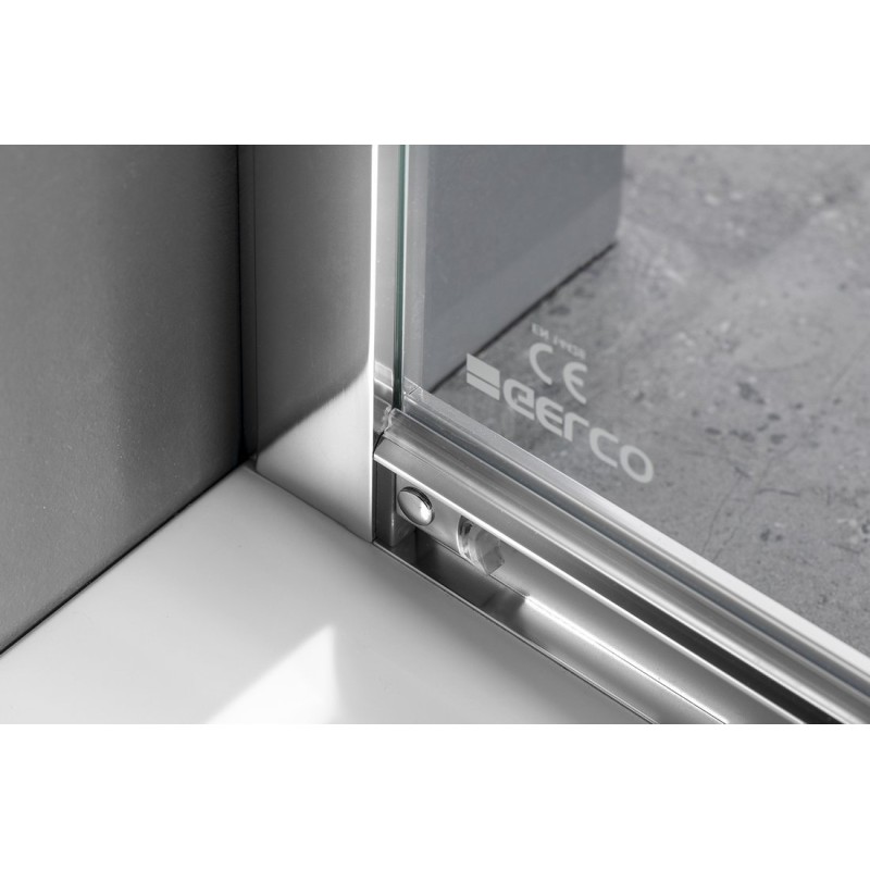 Gelco SIGMA SIMPLY štvrťkruhová sprchová zástena 900x900mm, R550, sklo Brick GS6590