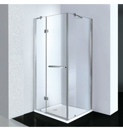 Aquatek Extra A3 sprchovací kút štvorcový 90x90cm, chróm, sklo číre EXTRAA3CH9062