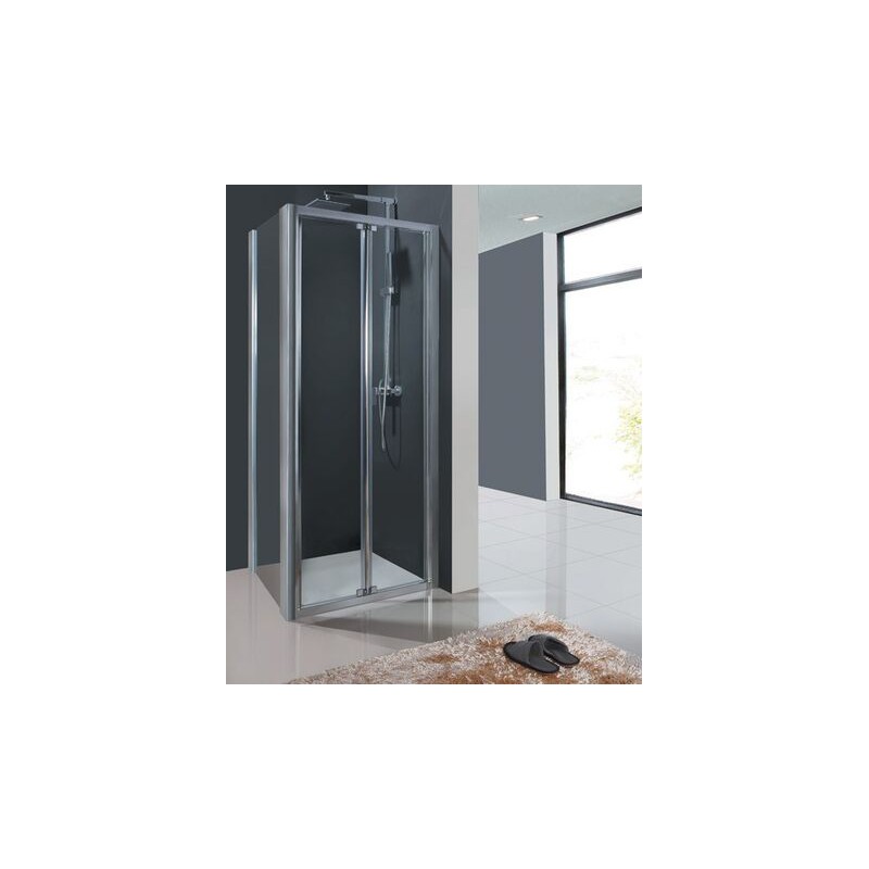 AQUATEK DYNAMIC B6 80cm dvere do niky / sprchový kút rohový, profil chróm matný DYNAMICB6SAT8060