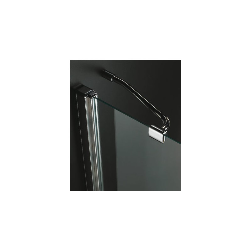 AQUATEK GLASS R23 120 x 80cm sprchový kút obdĺžnikový, profil chróm GLASSR23CH120X8063