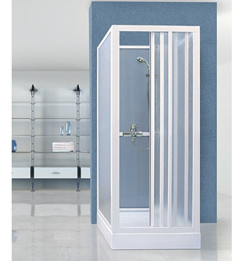 AQUATEK ROYAL D3 90cm sprchová kabína štvorcová, profil biely, ROYALD3BI9017
