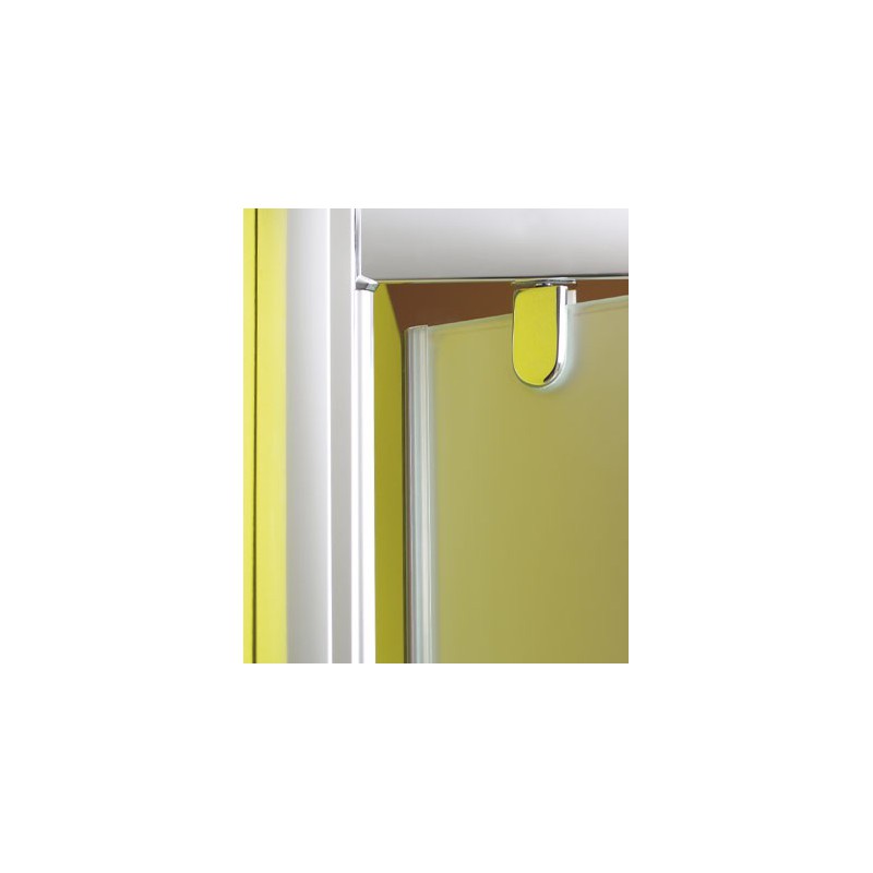 AQUATEK MASTER B2 125cm dvere do niky / sprchový kút rohový, profil chróm MASTERB2CH12561