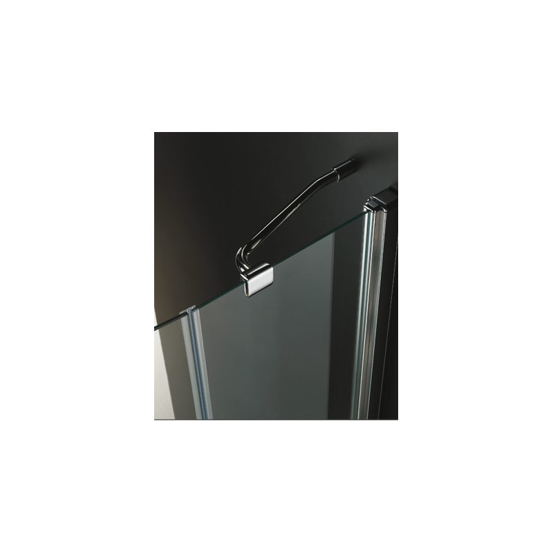 AQUATEK GLASS R34 120 x 90cm sprchový kút obdĺžnikový, profil chróm GLASSR34CH120X9063