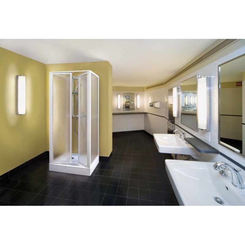 AQUATEK ROYAL D2 80cm sprchová kabína štvorcová, profil biely, ROYALD2BI8017