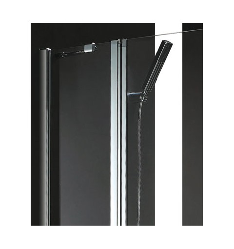 AQUATEK GLASS A4 90cm sprchový kút štvorcový, profil chróm GLASSA4CH9063