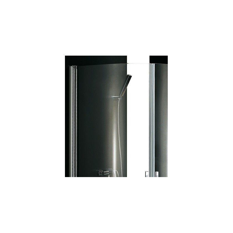 AQUATEK GLASS S2 90cm sprchový kút štvrťkruhový, profil chróm GLASSS2CH9063