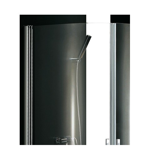 AQUATEK GLASS S2 90cm sprchový kút štvrťkruhový, profil chróm GLASSS2CH9063