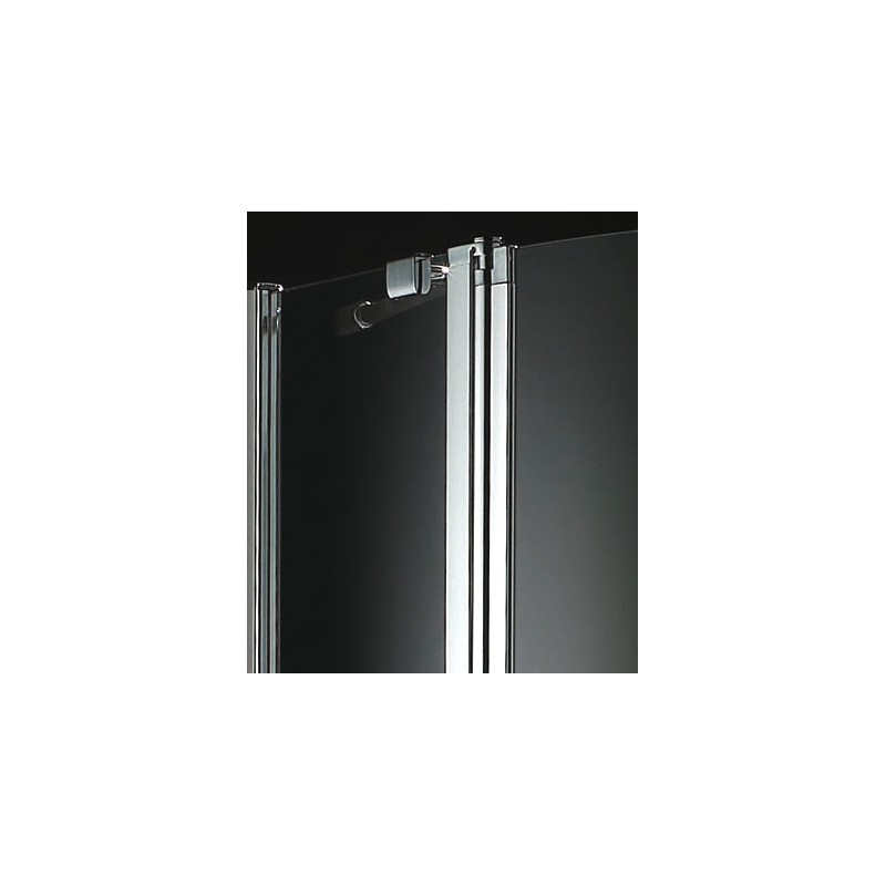 AQUATEK GLASS S6 90cm sprchový kút štvrťkruhový, profil chróm GLASSS6CH9063