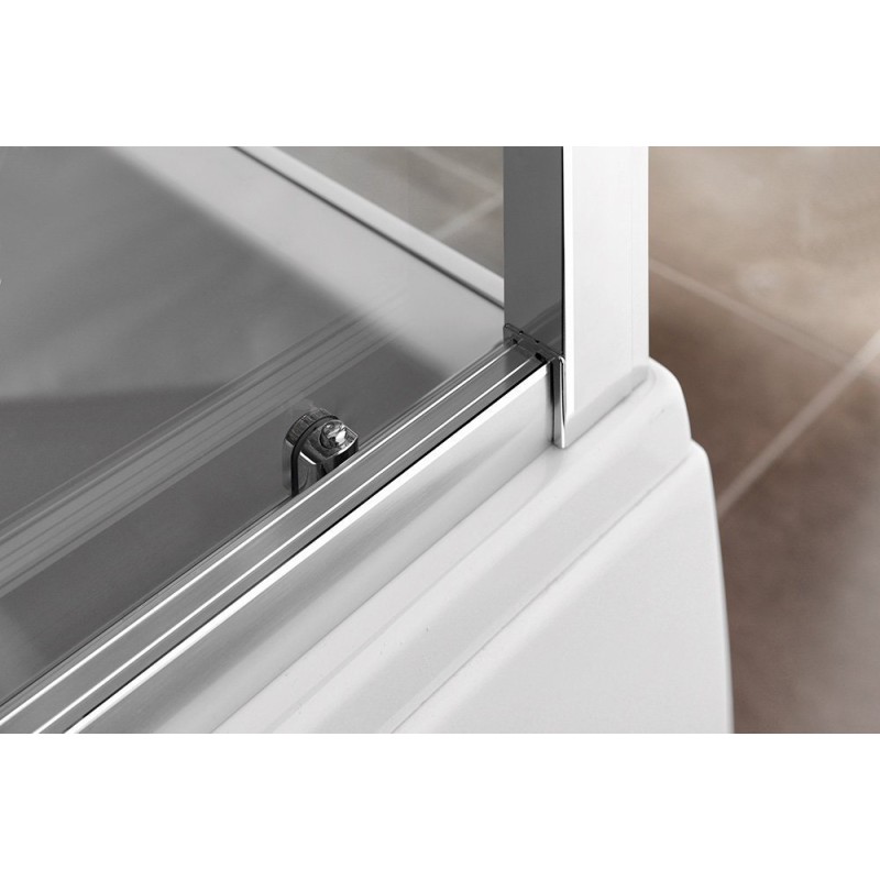 Polysan DEEP sprchové dvere 1400x1650mm, číre sklo MD1416