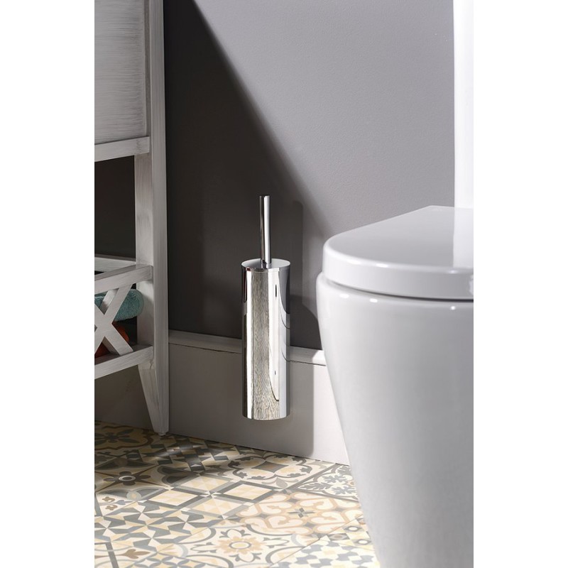 Sapho WC kefa závesná, systém uchytenia Lift & Clean, chróm 243313