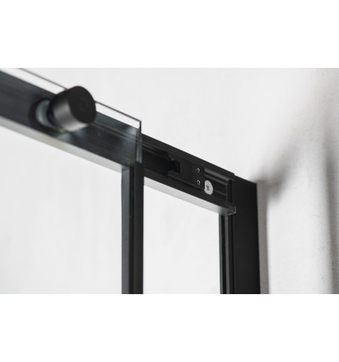 Polysan ALTIS LINE BLACK sprchové dvere 780-800mm, výška 2000mm, sklo 8mm AL1582B
