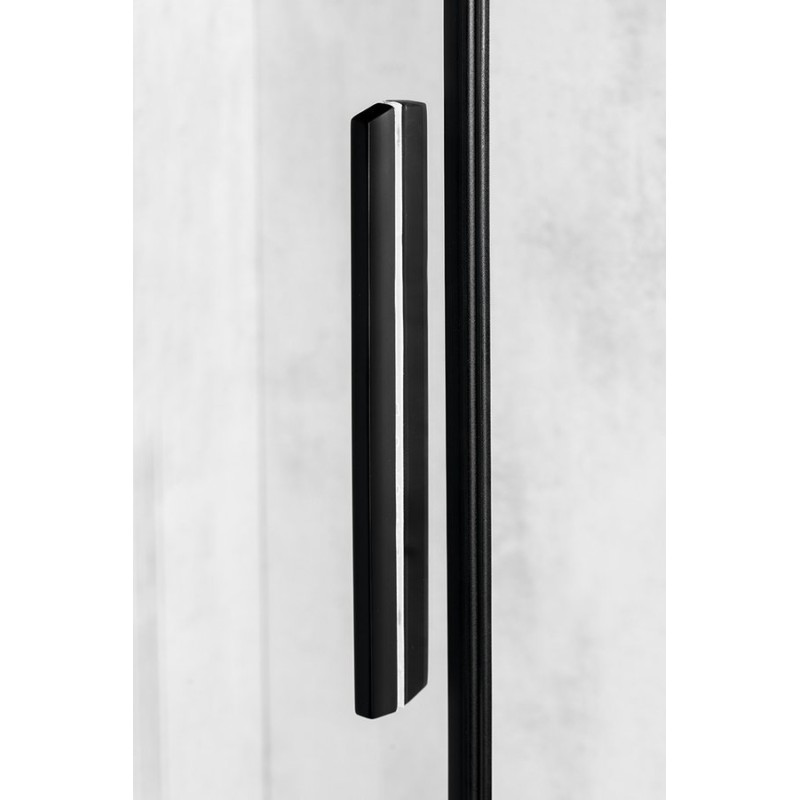 Polysan ALTIS LINE BLACK sprchové dvere 780-800mm, výška 2000mm, sklo 8mm AL1582B