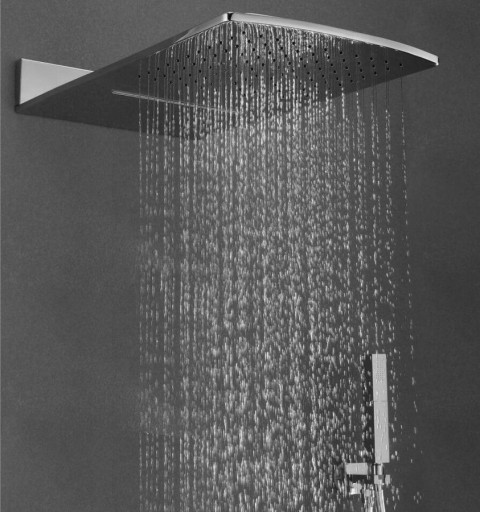 Sapho Hlavová sprcha, 600x320mm m, kaskáda, chróm DC456