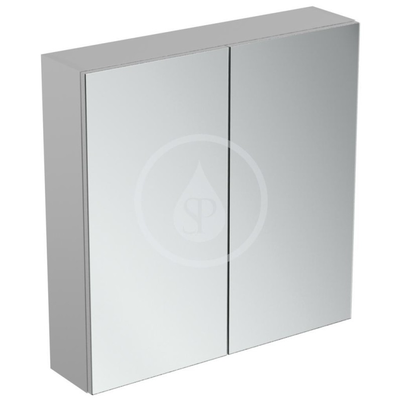 IDEAL STANDARD Zrkadlová skrinka 700x700 mm, hliník T3590AL