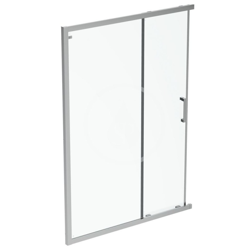 IDEAL STANDARD Posuvné sprchové dvere, dvojdielne, 700 mm, silver bright/číre sklo K9257EO