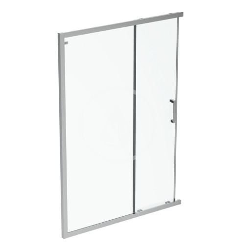 IDEAL STANDARD Posuvné sprchové dvere, dvojdielne, 700 mm, silver bright/číre sklo K9257EO