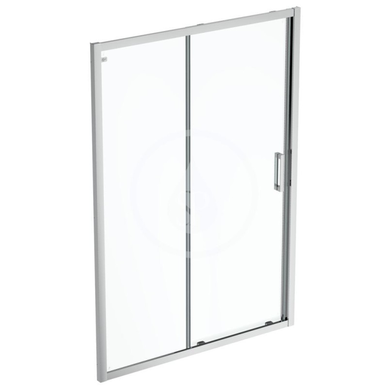 IDEAL STANDARD Posuvné sprchové dvere, dvojdielne, 1150 mm, silver bright/číre sklo K9276EO