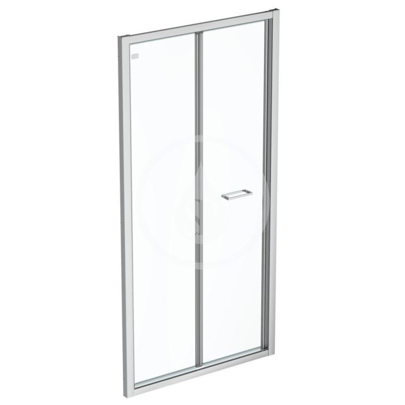 IDEAL STANDARD Skladacie sprchové dvere 850 mm, silver bright/číre sklo K9286EO