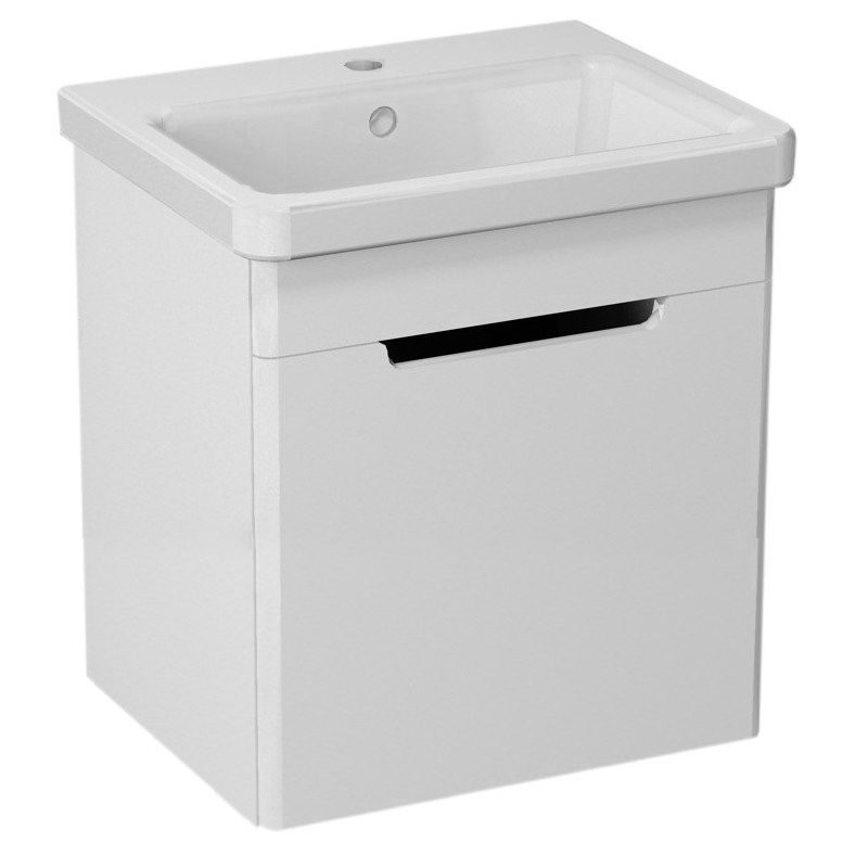 Sapho ELLA umývadlová skrinka 37,5x43x34cm, 1xdvierka,ľavá, biela (70045) EL040-3030