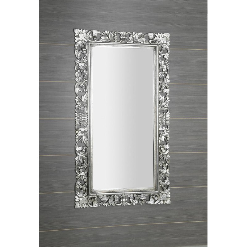 Sapho SCULE zrkadlo v ráme, 80x150cm, strieborná Antique IN334