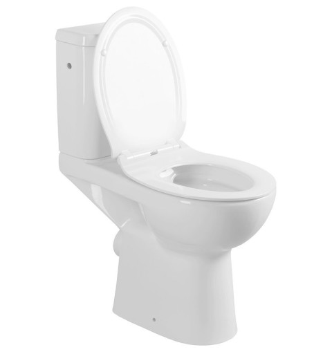 Sapho ADELE WC sedátko SLIM Soft Close, termoplast, biela 1703-356