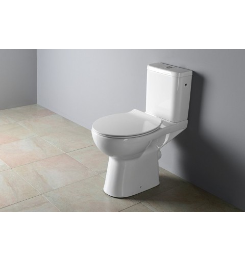 Sapho ADELE WC sedátko SLIM Soft Close, termoplast, biela 1703-356