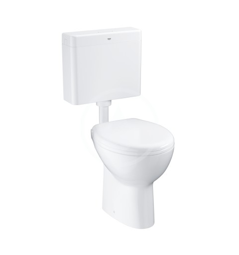 Grohe WC kombi súprava s nádržkou a sedadlom, rimless, alpská biela Bau Ceramic 39560000