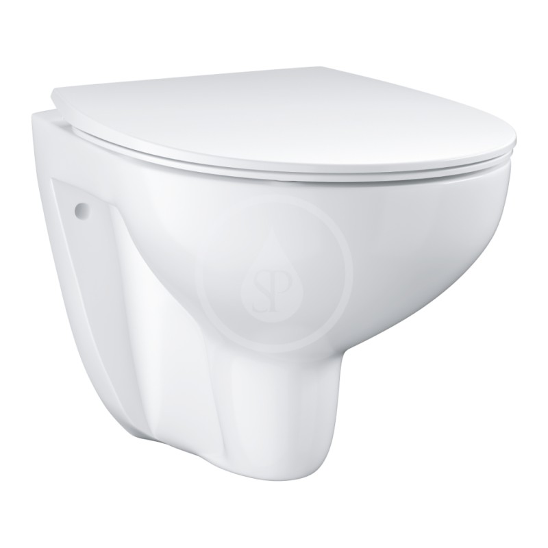 Grohe Závesné WC s doskou Slim, softclose, rimless, alpská biela 39899000