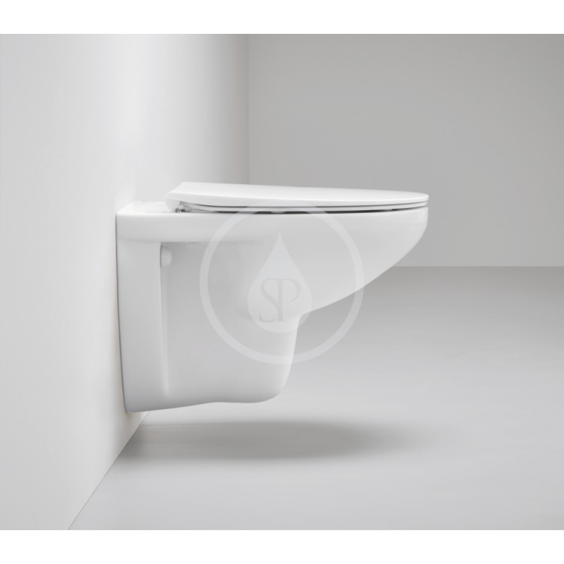 Grohe Závesné WC s doskou Slim, softclose, rimless, alpská biela 39899000