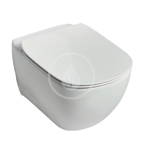 Ideal Standard Závesné WC s doskou SoftClose, AquaBlade, matná biela T3546V1