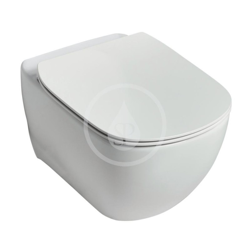 Ideal Standard Závesné WC s doskou, AquaBlade, biela T354701