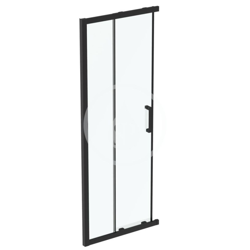 Ideal Standard Posuvné sprchové dvere, dvojdielne, 900 mm, čierna/číre sklo K9261V3