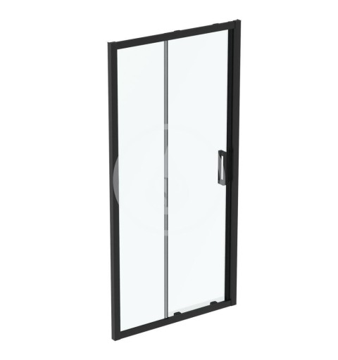 Ideal Standard Posuvné sprchové dvere, dvojdielne, 1400 mm, čierna/číre sklo K9278V3