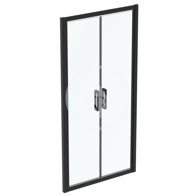 Ideal Standard Sprchové dvere 900 mm, čierna/číre sklo K9294V3