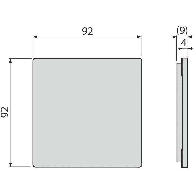 Alcaplast Mriežka pre nerezové vpuste 92×92 mm nerez MPV013