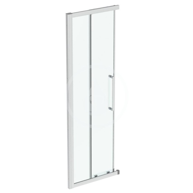 Ideal Standard Posuvné sprchové dvere, dvojdielne, 800 mm, silver bright/číre sklo T4855EO