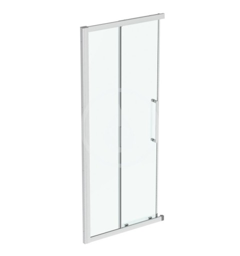 Ideal Standard Posuvné sprchové dvere, dvojdielne, 900 mm, silver bright/číre sklo T4856EO