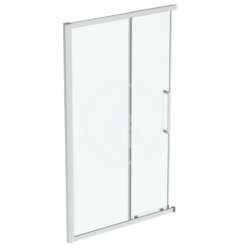 Ideal Standard Posuvné sprchové dvere, dvojdielne, 1200 mm, silver bright/číre sklo T4859EO