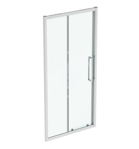 Ideal Standard Posuvné sprchové dvere, dvojdielne, 1200 mm, silver bright/číre sklo T4945EO