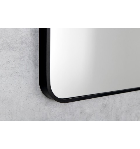 Sapho CONA zrkadlo v ráme, 60x80cm, čierna