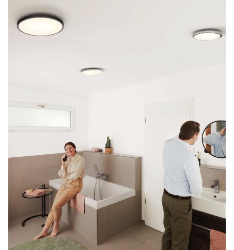 LEDVANCE ORBIS DISC kúpeľňové stropné svietidlo IP44, priemer 400mm, WIFI stmievateľné + teplota farby, 3200lm, 25W, biela