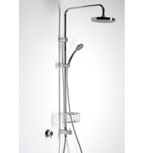 Sapho SMART drôtená polička na sprchovú tyč 18-25mm, chróm