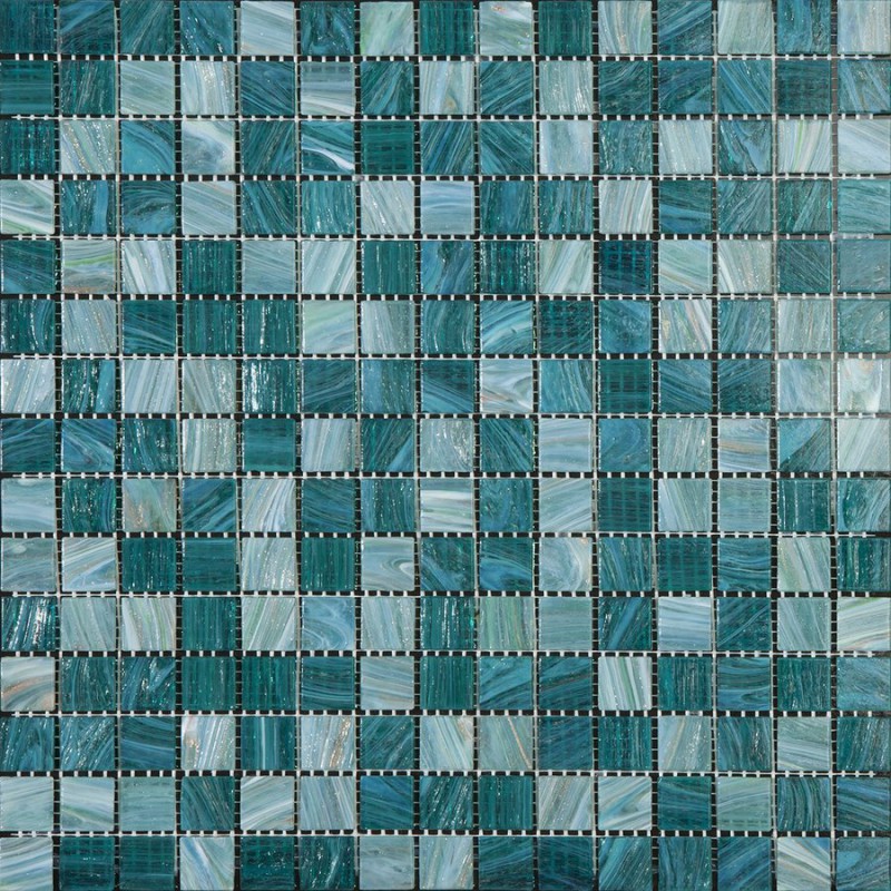 Intermatex MULTI mozaika Teal 32,7x32,7