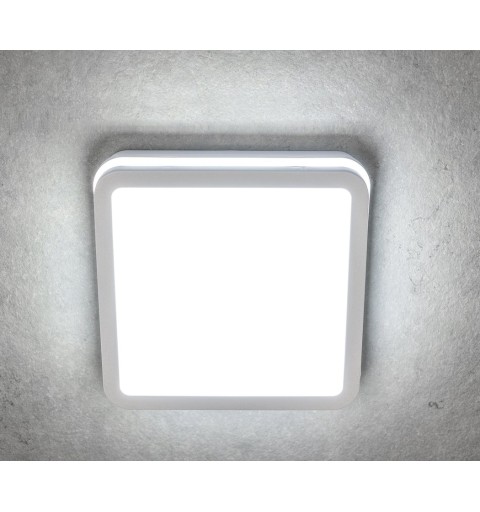KANLUX BENO stropné LED svietidlo 260x55x260mm, 24W, biela