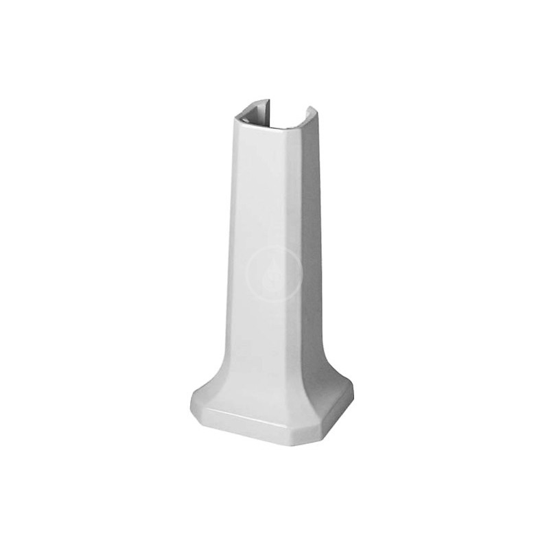 Duravit Stĺp, 296 mm x 280 mm, biely – stĺp, s WonderGliss 08579000001