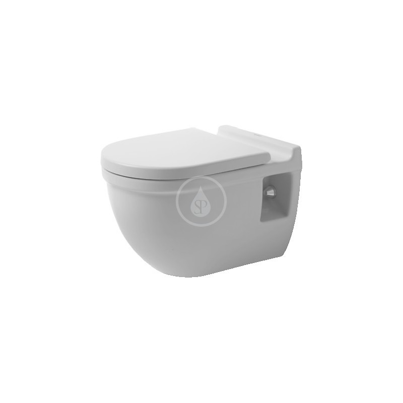 Duravit Závesné WC Comfort, s WonderGliss, biela 22150900001