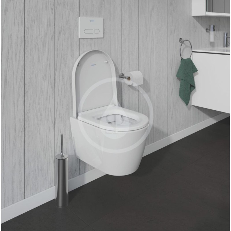 Duravit Závesné WC, Rimless, s HygieneGlaze, alpská biela 2530092000