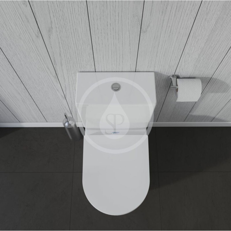 Duravit WC kombi misa, s HygieneGlaze, alpská biela 2170092000