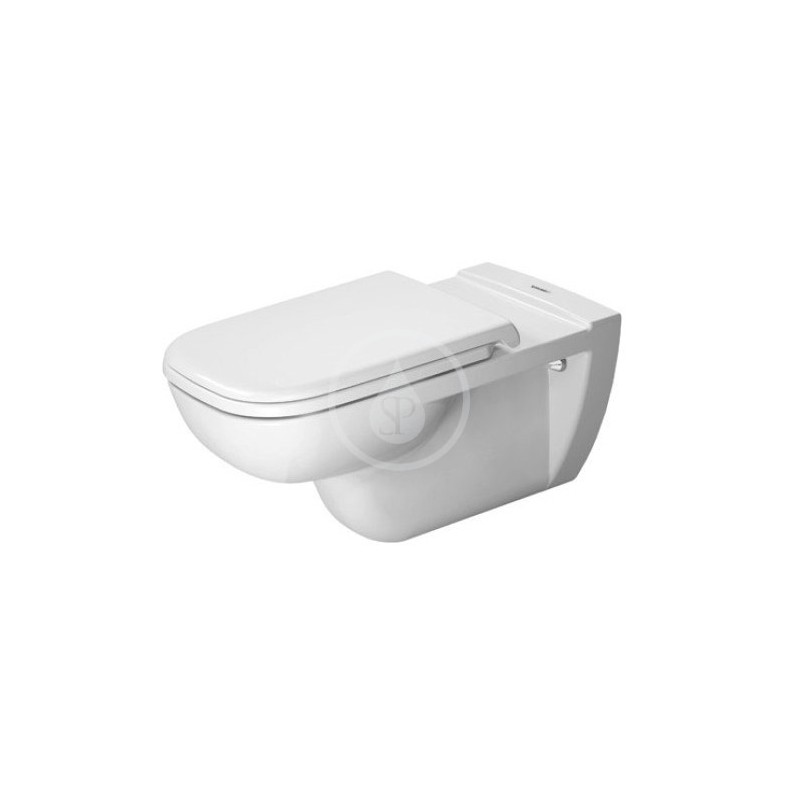 Duravit Závesné WC, bezbariérové, s HygieneGlaze, alpská biela 22280920002