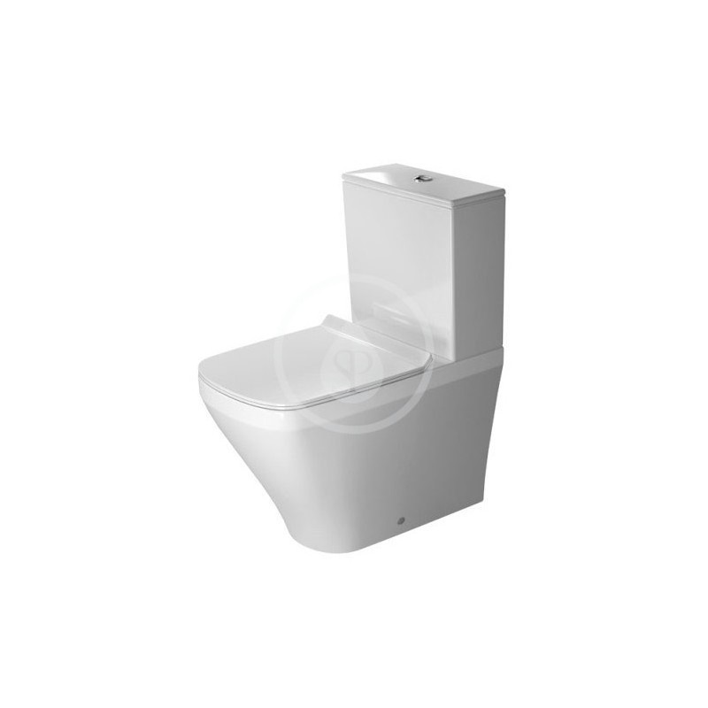 Duravit WC kombi misa, Vario odpad, s HygieneGlaze, alpská biela 2155092000